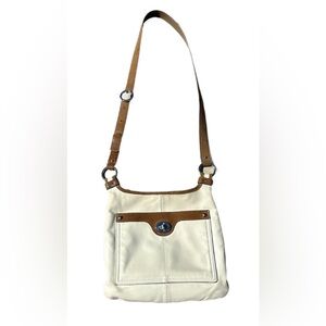 coach penelope hippie snake skin white/brown crossbody bag